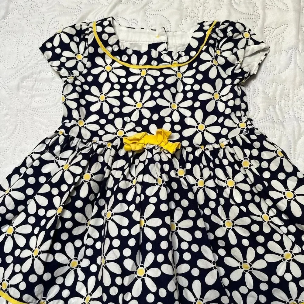 Gymboree Flower Shower Daisy Dress Size 12-18 months